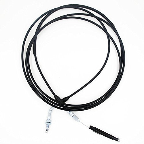 121" Long Throttle Cable For Go Kart 150 250cc Kazuma Kandi Roketa Gk-28a Sunl Spyder Total length 121inch