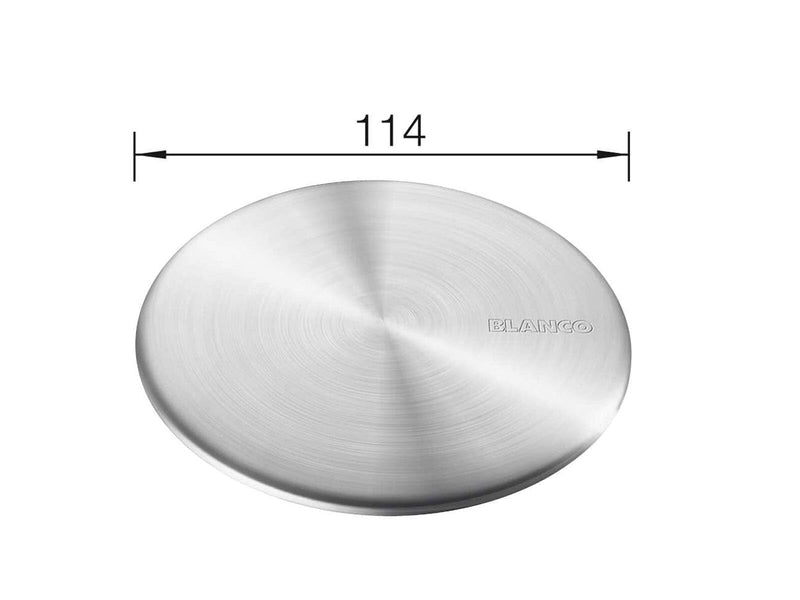 BLANCO, Stainless Steel 517666 Cap Flow Decorative Drain Cover