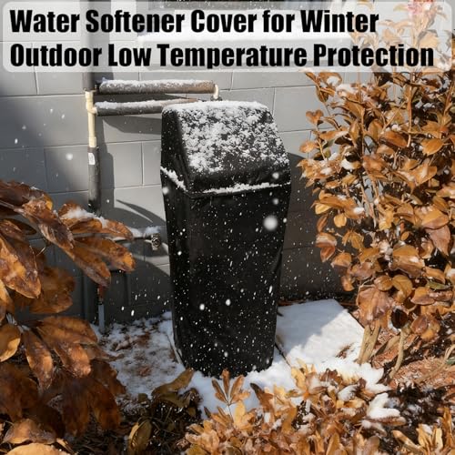 Winter Insulated Cover for WHES30E&WHES40E Grain Water Softener Black (Winter)