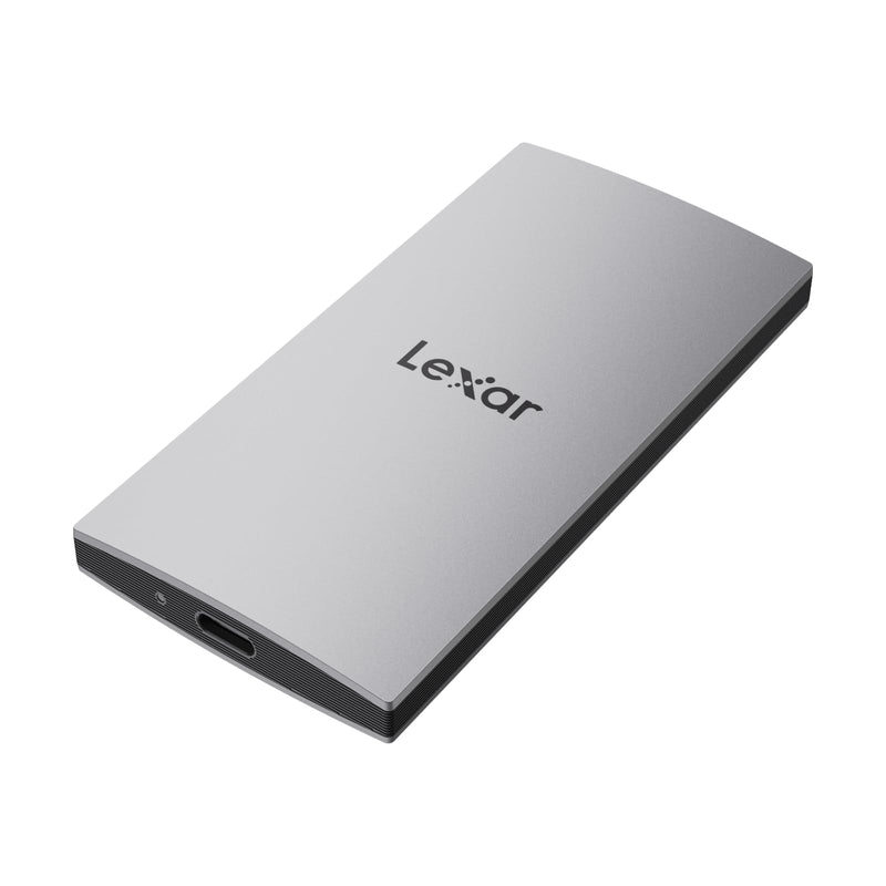 Lexar ES3 1TB External SSD, USB 3.2 Gen2 Portable SSD, PSSD Up to 1050MB/s Read, 1000MB/s Write, External Solid State Drive Compatible with iPhone 16/15 Series/Mac/PS5/XBOX/Laptop/PC, Silver