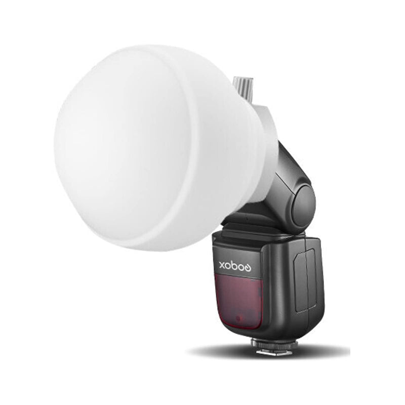 Godox ML-CD15 Diffusion Dome with 3 Adapters Compatible for Godox V1 AD100 Pro AD200 Pro II AD400 Pro II V860III TT600 TT685II ML60IIBi TT520III