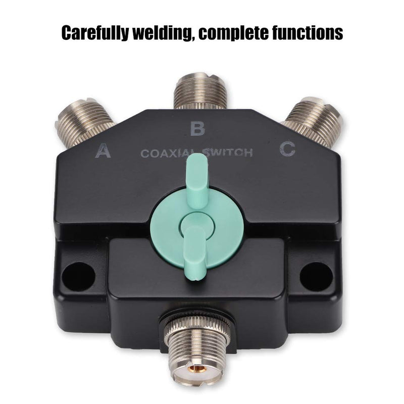Wideband Coax Switch, Connected to Three Antennas, Interface Made by Technology, Adjust The Received by Switching The Antenna.