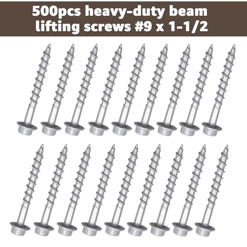 Joist Hanger Screws Galvanized #9 x 1-1/2" for Support Beam Hanger
