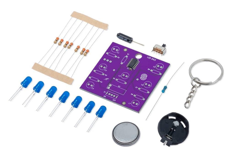 Soldered LED Cube Soldering Kit | Learn to Solder | Made in EU | 333140