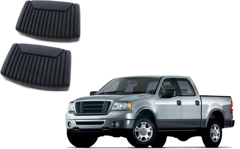 for 1964-2008 Compatible Ford F150 F250 F350 Brake/Clutch Pedal Pad Manual Transmission Truck