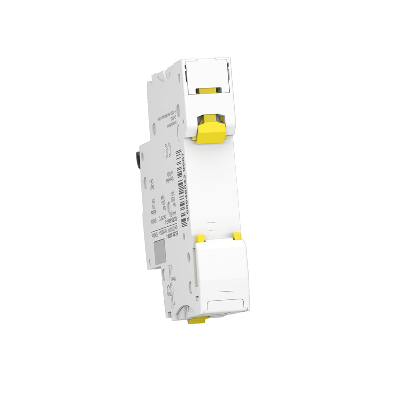 Schneider Electric Acti9 iC60N A9F03106 Circuit Breaker | 1-pin, 6A, B-characteristic, 6kA White 6 Amps