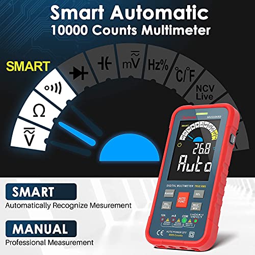 AstroAI Smart Digital Multimeter 10000 Counts + Multimeter Test Leads Kit