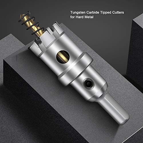 6'' Tungsten Carbide Tipped Hole Saw Drill Bit for Hard Metal Steel 152mm | 6''
