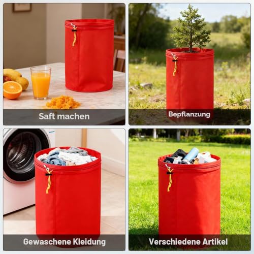Bubble Bags 5 Gallon (Set of 5) Foam Bag Kit for Herb Extraction - Iceolator Bags Professional Ice Water Extraction Kit for Making Herbal Extracts