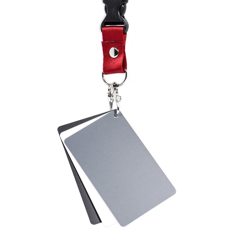 White Balance Grey Cards 18% Gray Cards Custom Color Calibration DSLR/SLR/Evil Camera Checker for Digital Photography Video (3.35" X 2.2")