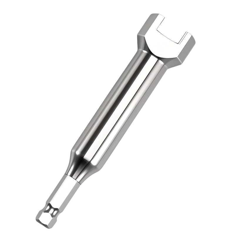 Stainless Steel 3/4" Strut Channel Adapter Nuts & Bolts Drill Bit Socket Wrench Tool for 19mm Bolt Head Compatible with 1-5/8" 2-7/16" 3-1/4"Channels and Struts with drill bit