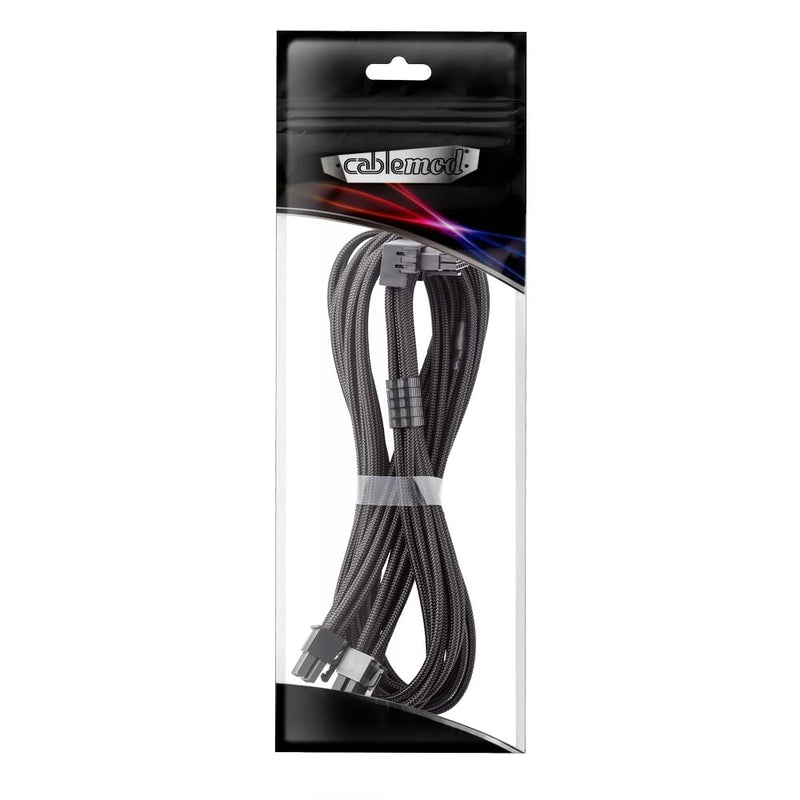CableMod C-Series Pro ModMesh Sleeved 12VHPWR 90° StealthSense PCI-e Cable for Corsair - Variant B (Black, 16-pin to Dual 8-pin, 60cm) 16 to 2x8-Pin (Variant B) Black