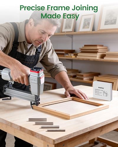 meite Picture Frame Nails 10mm(3/8-Inch) Length Hardwood V Nails 4,000 Pcs 10mm (3/8-Inch) 1 box