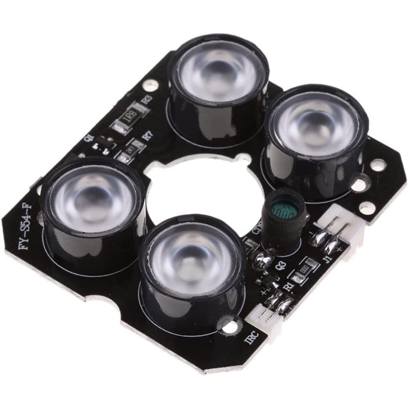 850nm Infrared LED Array Board IR Lighting with IR Range up to 30M for All Kinds of Camera Modules Power DC 12V