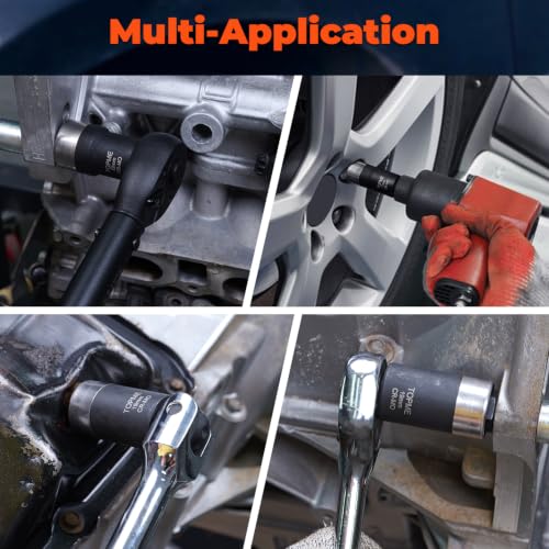 10 Piece Wheel Lock Removal Kit, 1/2" Drive Lug Nut Extractor Set
