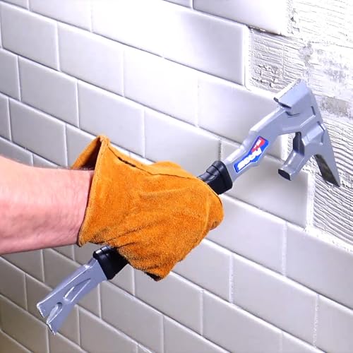 Vaughan 15 Inch Multi-Function Demolition Tool, Hammer, Nail Puller, Multi-Use, Heavy Duty Construction, DIY Hand Tools - Blue 050042 15"