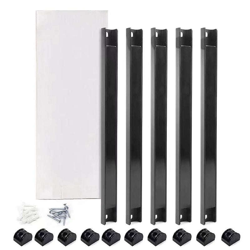 DGSL Magnetic Tool Holder Strip 5 Pack, 16 In Heavy Duty Tool Organizer Magnetic Strip, Tool Magnet Bar For Garage Tool Organization 16 In x 5