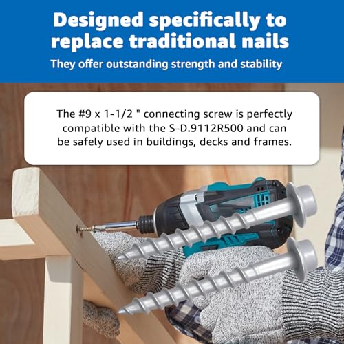 Joist Hanger Screws #9 x 1-1/2" Compatible with Simpson Strong-Tie Screw 500