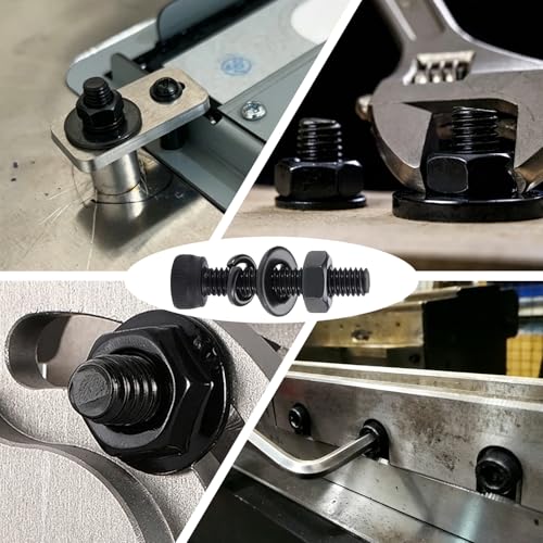 620Pcs M6 Screw Kit, Hex Socket Head Cap M6 Screws, M6 Bolts Nuts Washers Black Black M6--620 Pcs