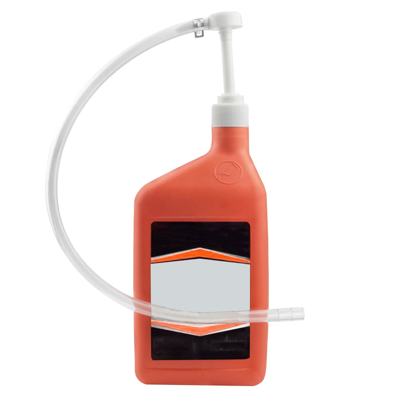 Fluid Pump for Quart Bottles-Transfer Gear Oil, Transmission and Differential Fluid 8cc Hand Pump with 28mm Bottle Cap (Not Fit for Red Line Quarts)