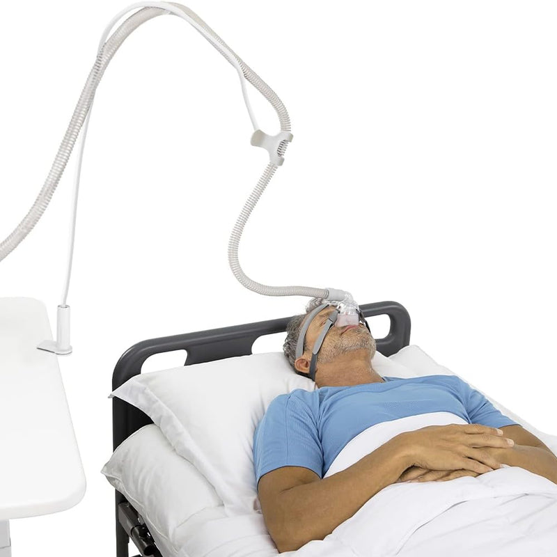 CPAP Hose Holder Hanger, Adjustable CPAP Hose Lifter and Hose Support, Safe and Reliable, Compact Portable, to Prevent CPAP Hoses Leakage & Tangling