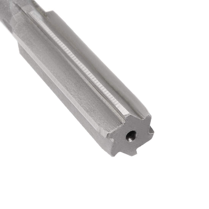 sourcing map 15mm Clamping Reamer HSS H7 6 Straight Flutes Machine Milling Cutter Tool
