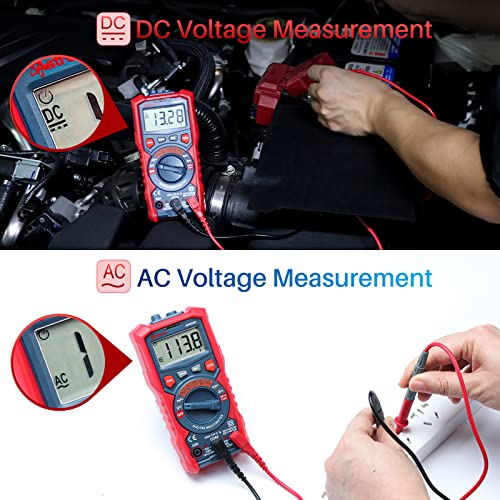 AstroAI Multimeter TRMS 4000 Counts Auto-Ranging + 4000 Counts Auto-ranging Digital Clamp Meter