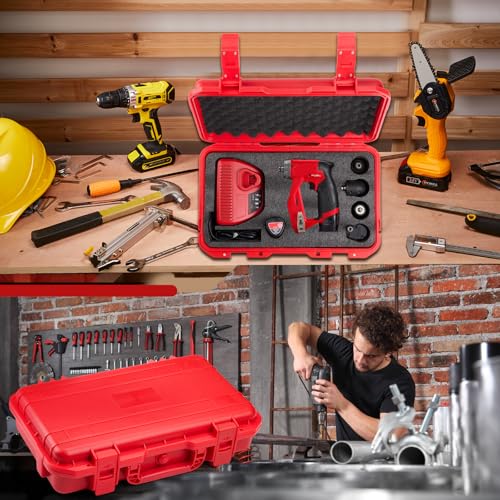 Hard Case for Milwaukee M12 Fuel Installation Drill/Driver Kit & Accessories (2505-22) | High-Density Foam | Durable Protective Carrying Storage Tool Box Organizer | (CASE ONLY)