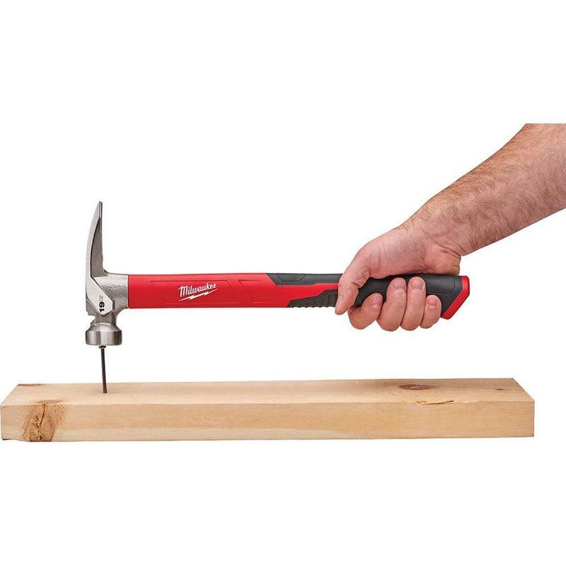 Milwaukee Electric Tool 48-22-9316 Smooth Poly Fiberglass Hammer, 19oz