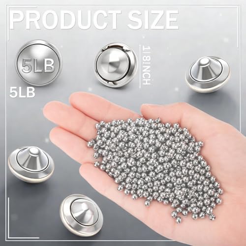 2 Lb 1/8" 304 Stainless Steel Tumbling Media Ballcone Shot Jewelry Tumbler Finishing, Anti-Rust, Jewelry Making, Polishing, Metal Finishing in Rotary and Vibratory Tumblers