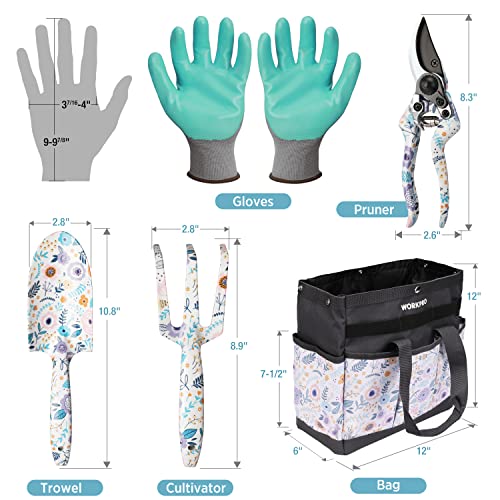 WORKPRO Garden Tool Bag and WORKPRO 5PCS Garden Tool Set