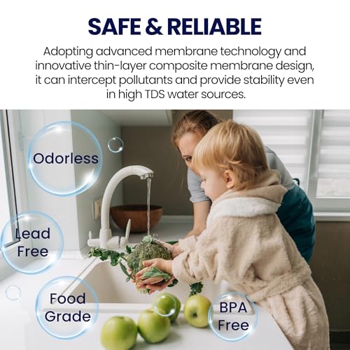 Reverse Osmosis 3012-400G Membrane Water Filter Cartridges Replacement 400 GPD RO Membrane Water Filter System 3012-400 Gpd