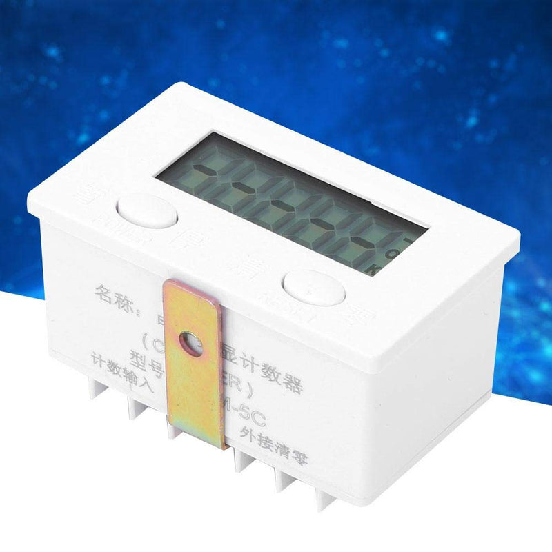 0-99999 Magnetic Induction Meter with Magnetic Metal Induction Switch, 5 Digit LCD Digital Display, BEM-5C + 12φ Metal Sensor, No Mechanical Wear, Reliable Operation
