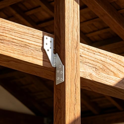 60 Pcs Right Size Galvanized Steel Hurricane Straps Tie Brackets| Right Side 60