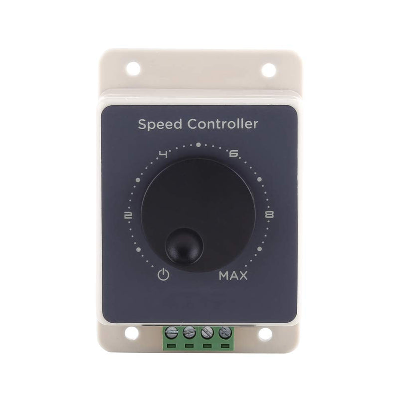 12V Motor Controller Motor Speed Controller PWM Pulse Width Modulator DC10-60V 20A Waterproof Shell
