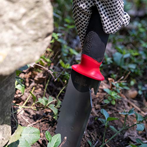 Radius Garden 16211 Root Slayer Soil Knife, Red (Pack of 3) Contemporary