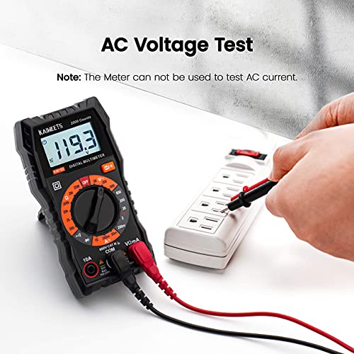 Multimeter & 7PCS Alligator Clips Leads