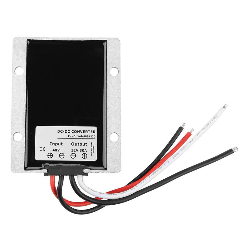 Voltage Converter DC 48V to 12V Waterproof Auto Voltage Regulator Step Down Converter Voltage Regulator Power Supply 30A 360W Current Converter