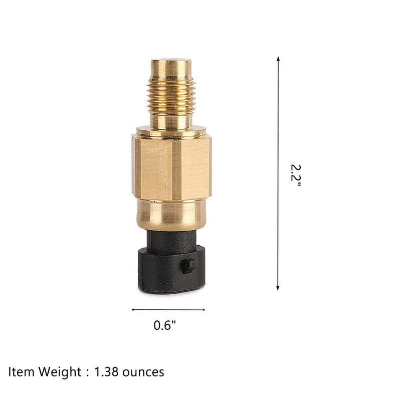 SOYATER 32446-99 2 Pins Engine Temperature Sensor for Harley-Davidson Big Twin 1999-2017 3244699