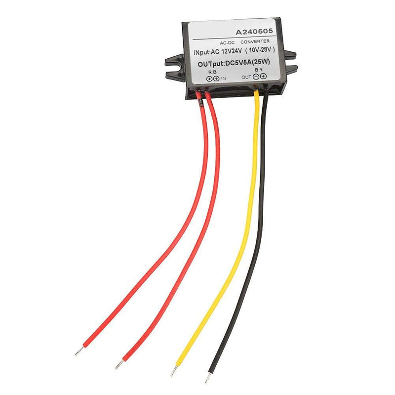 Ac 12v / 24v to DC 5v step-down converter AC-DC step-down power supply module AC-DC Buck Converter(5a)