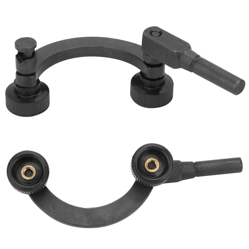 Holder for Digital Dial Indicator, Adjustable Universal Dial Indicator Holder, Semicircular Combination Test Dial Indicator Holder 8 mm Dial Gauge Support Stand for Measuring Work