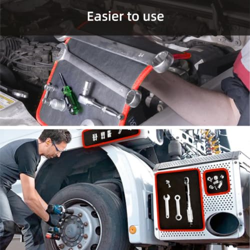 Magnetic Tool Mat for Mechanics Car Flexible Holder 3 Size Magnet Pad Set