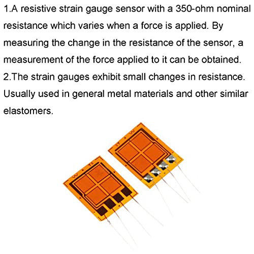 2 pcs Strain gauges BF350-3EB BF350 350 ohm Full Bridge Strain Gauge foil Strain Gauge high Precision Pressure Sensor