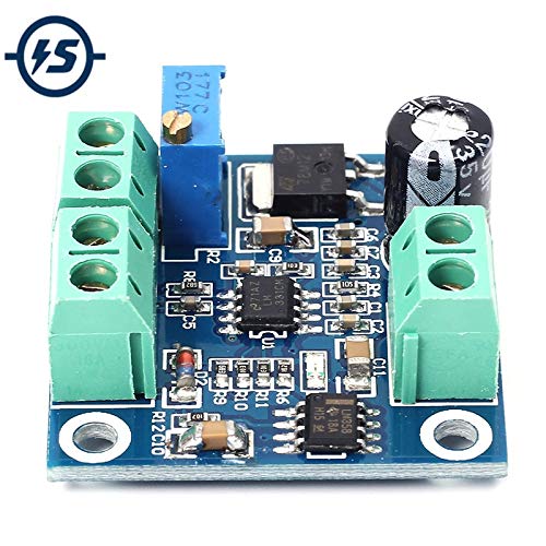 Digital to analog converter, 0-1 kHz to 0-10 V frequency to voltage converter module, digital to analog board for switching PLC and frequency converter