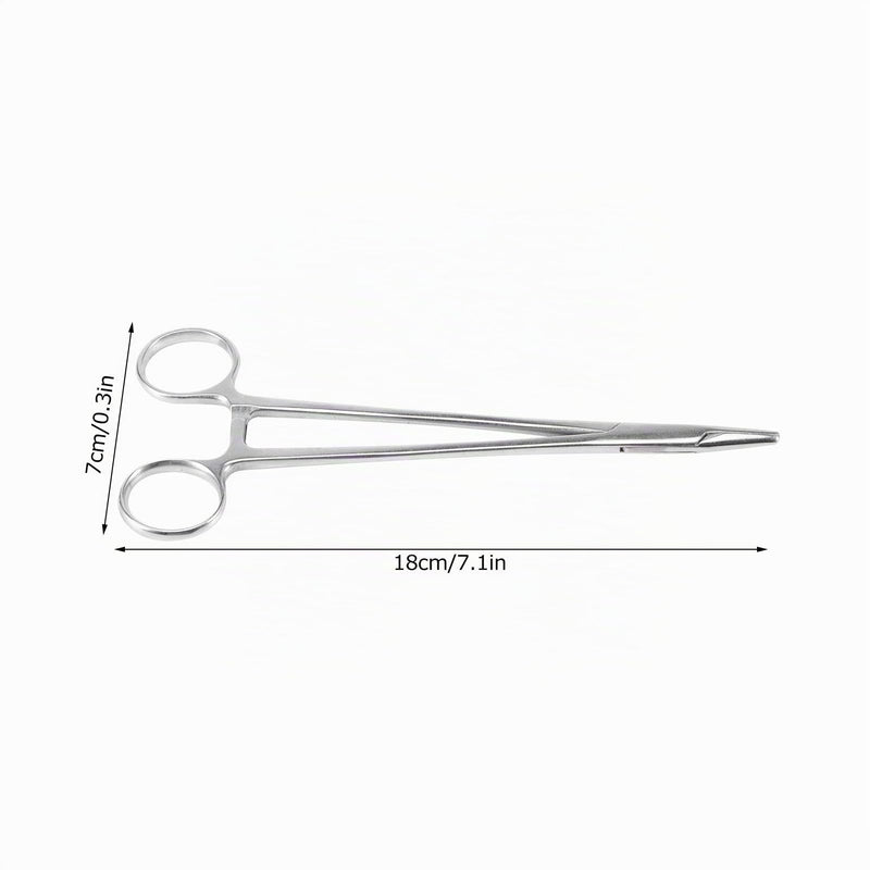 Longzhuo 18cm Needle Clamp Holder Stainless Steel Sewing Pliers Surgical Pliers for Veterinary Use