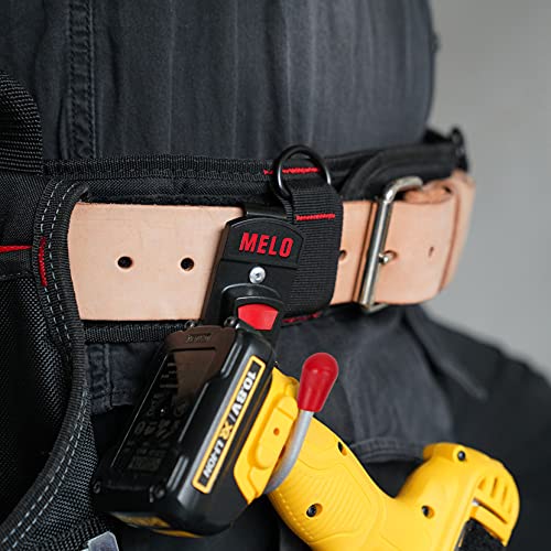 MELOTOUGH 2 Pcs Tool Holster Cordless Drill Holster/Hook Single Tool Belt Hook