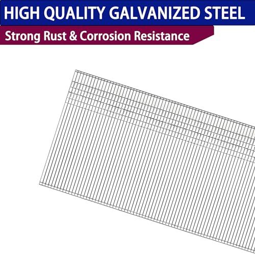 HW HAMWOO 18 Gauge Brad Nails, 2", 1-1/5", 1", 3/4", 5/8",5000pcs 5 Sizes（2",1-1/5",1",3/4",5/8")