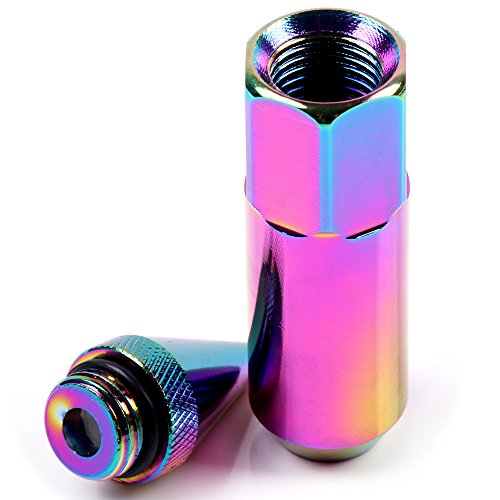 SCITOO M12x1.5 Lug Nuts 2.37 inch Length for Honda/for Toyota Lug Bolts