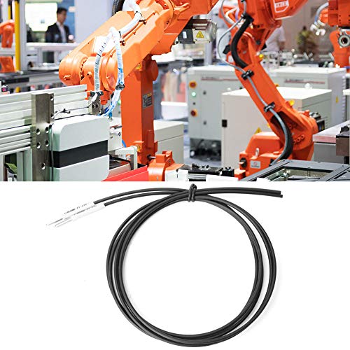 Garosa PT-310 Sensors Probe versus Fibre Optic Sensor M3 Thread Size 1 Metre Cable Length Sensor Probes Metal Head Probe Cable Rated Resistance Thermistor Temperature Sensor