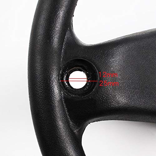 2 Pieces Steering Wheel Knob Spinner 8mm Screw Steering Wheel Spinner Knob Turning Aid Ball Tractor Forklift Accessories